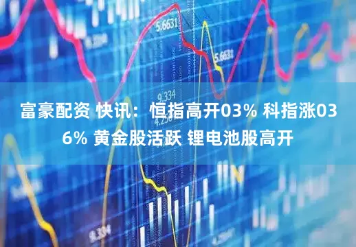 富豪配资 快讯：恒指高开03% 科指涨036% 黄金股活跃 锂电池股高开