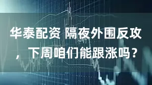 华泰配资 隔夜外围反攻，下周咱们能跟涨吗？